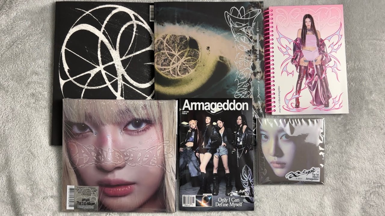 ♡Unboxing aespa 에스파 1st Album Armageddon 아마겟돈 (Authentic