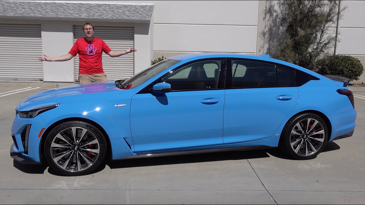 The 2022 Cadillac CT5-V Blackwing Is a $110,000+ V8 Monster Sport