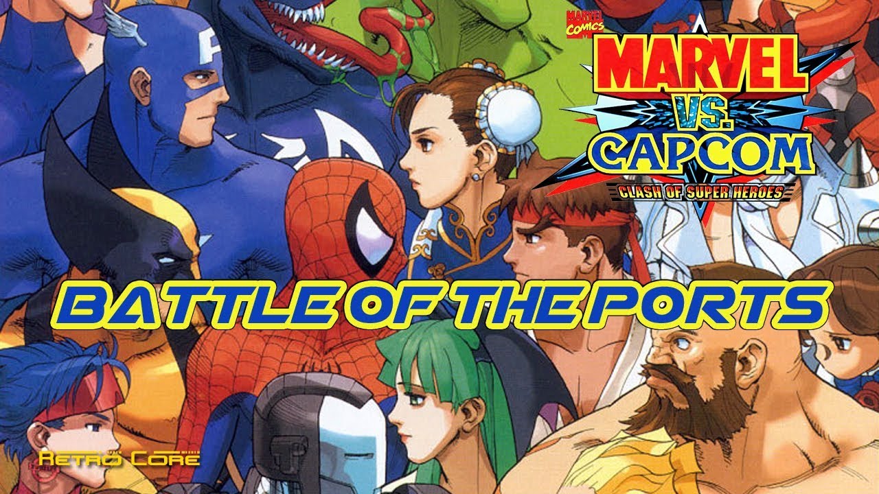 Battle of the Ports - Marvel VS Capcom (マーヴル VS. カプコン