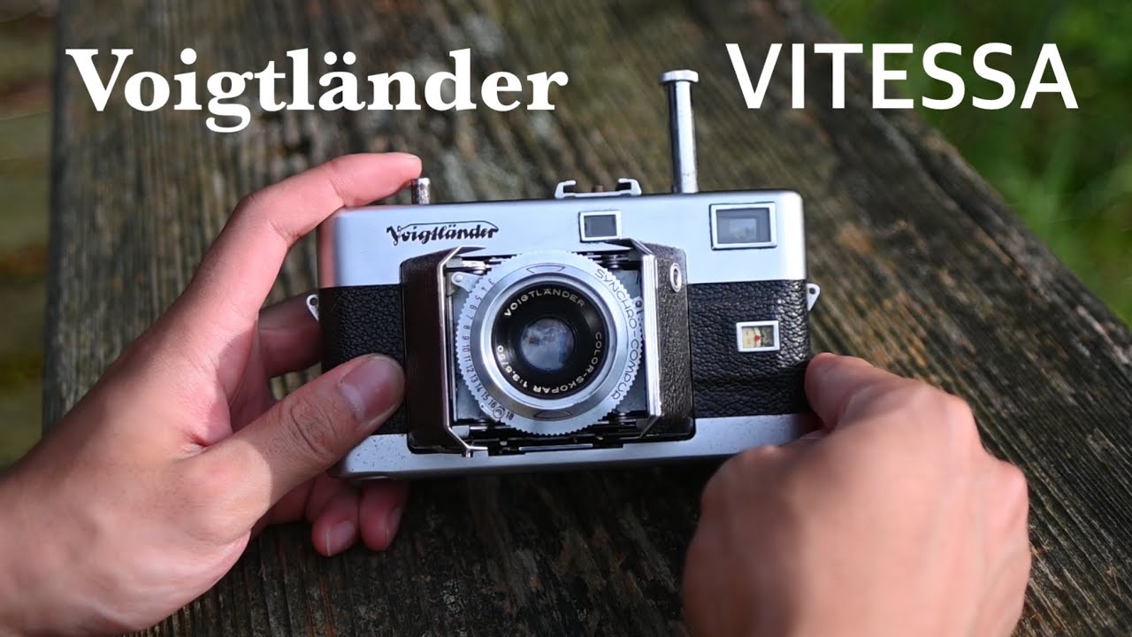 フィルムカメラ】Voigtländerの誇るルックス最高カメラ、VITESSS使って