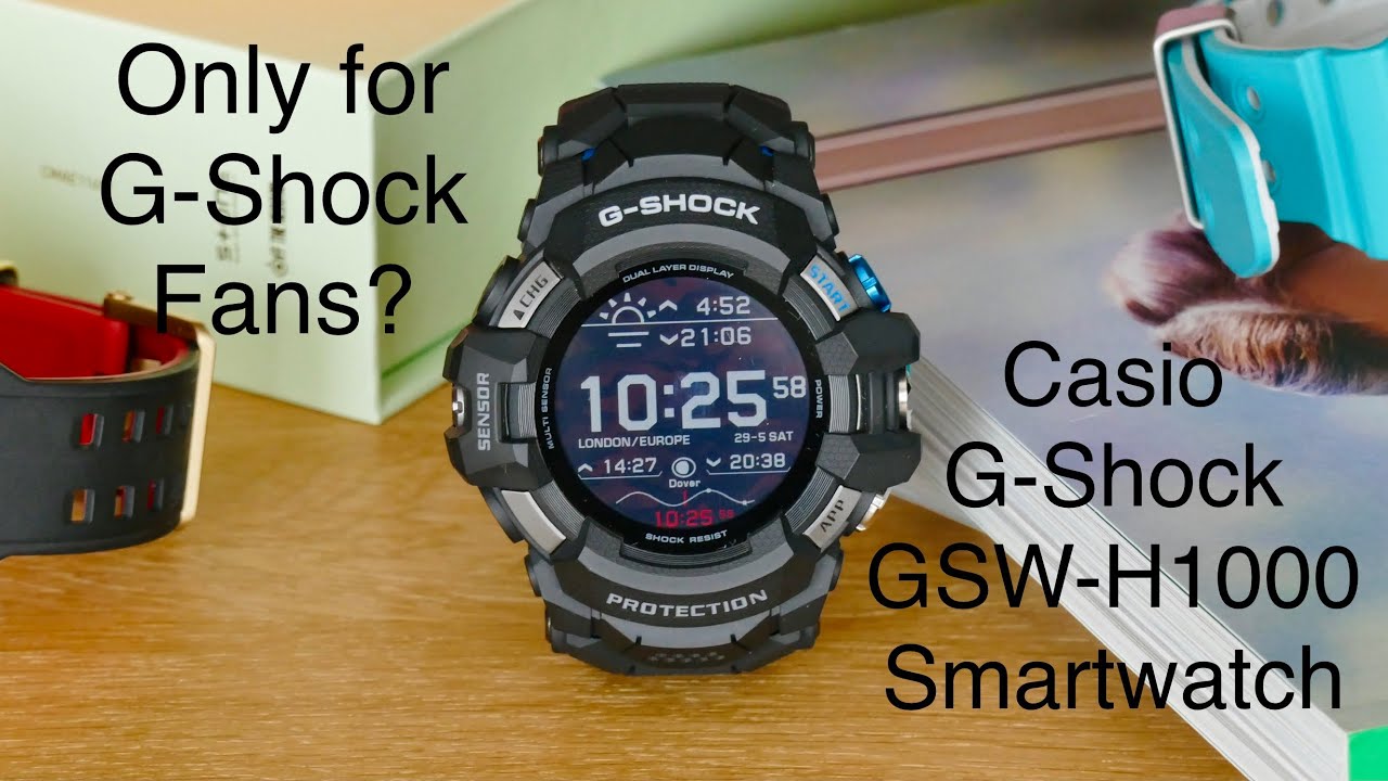 Casio G-Shock GSW-H1000 Smartwatch Review - YouTube