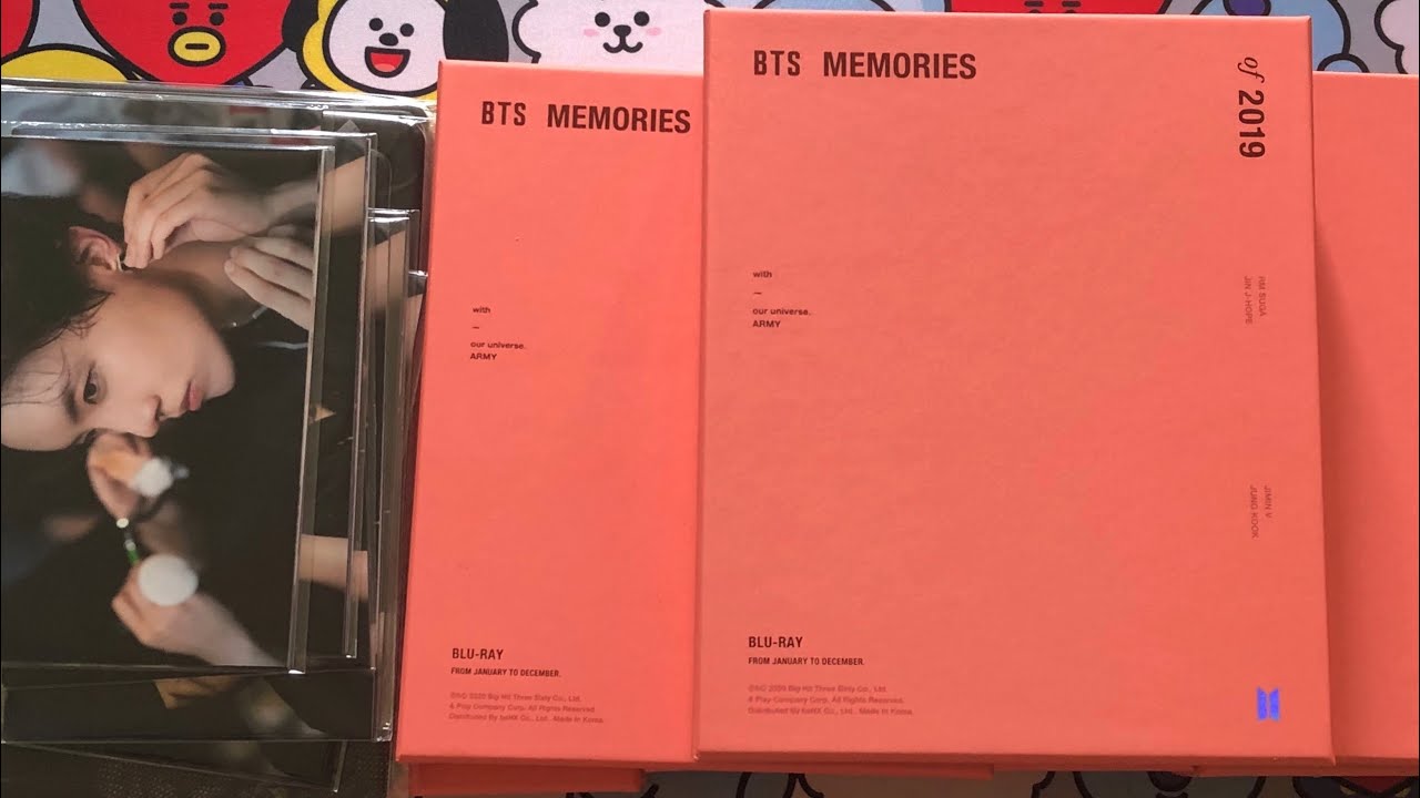 UNBOXING] BTS MEMORIES OF 2019 BLU-RAY 🧡 - YouTube