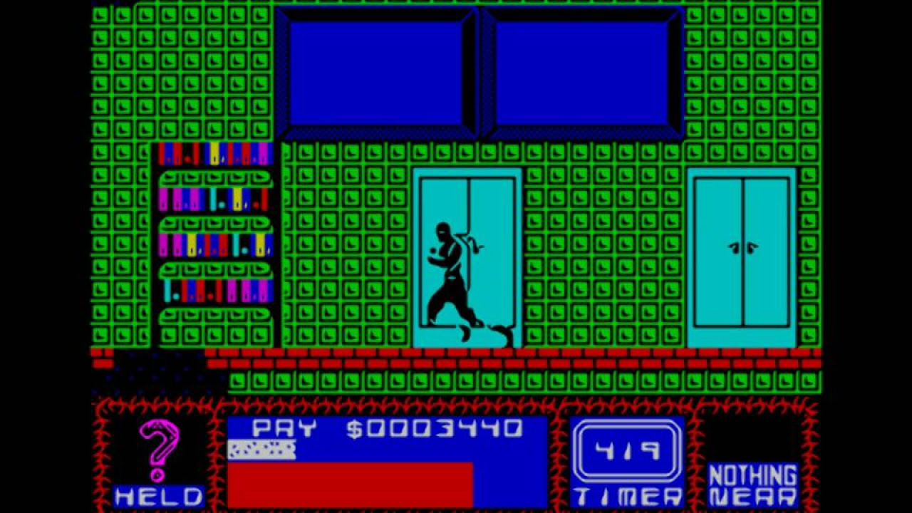 Saboteur II: Avenging Angel - Level 8 challenge (ZX Spectrum