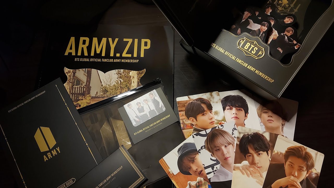 UNBOXING BTS 방탄소년단 '7TH MEMBERSHIP KIT (ARMY.ZIP) || JJKXIE