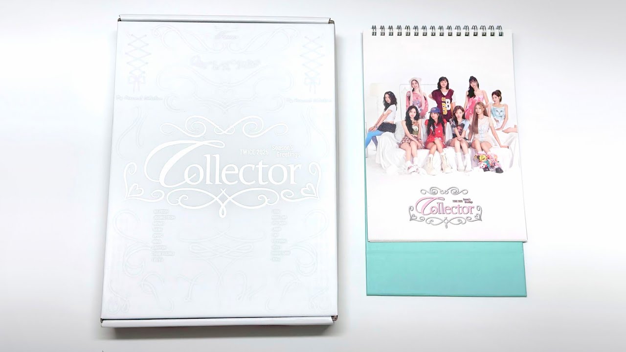 트와이스 (TWICE) 2025 Season's Greetings “Collector” Unboxing