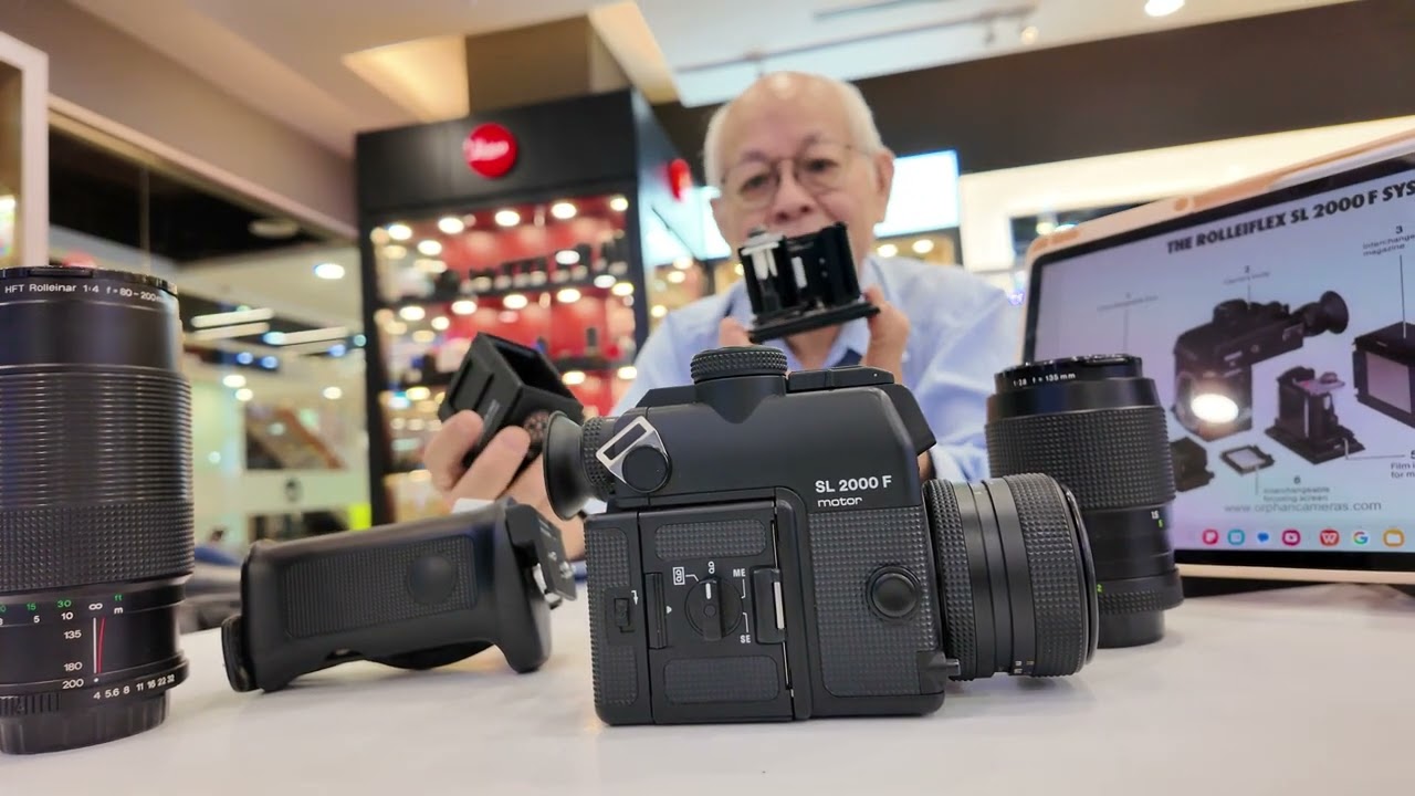 Rolleiflex SL2000 F system - YouTube