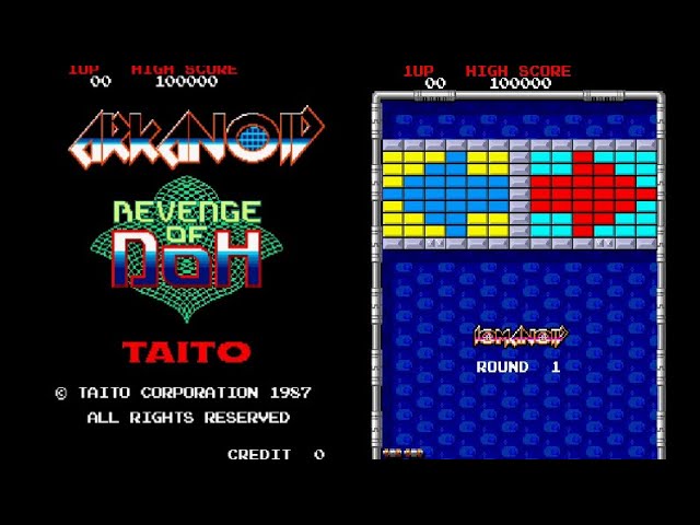 AC】アルカノイド リベンジ・オブ・DOH【エンディングまで】 - YouTube