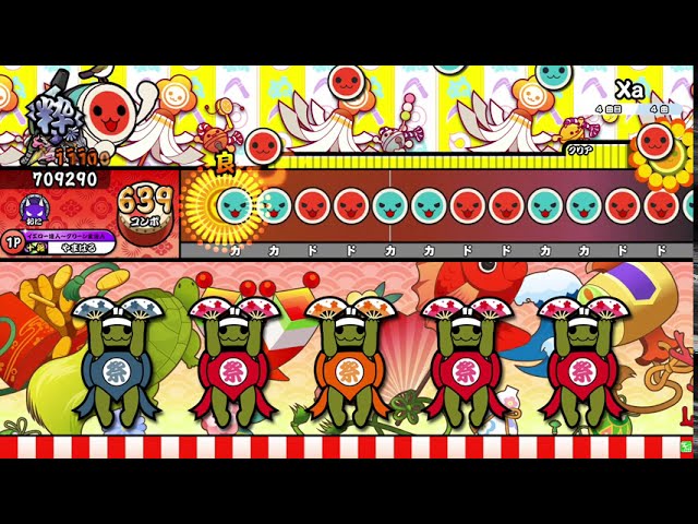 太鼓の達人 ニジイロver.】Xa 裏譜面 (キャプチャー） - YouTube