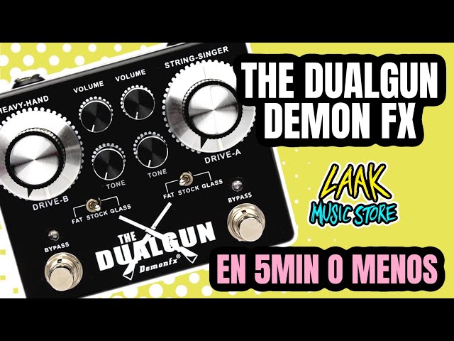 DUALGUN OVERDRIVE PEDAL DEMON FX // 2 LEGENDARY OVERDRIVES IN ONE