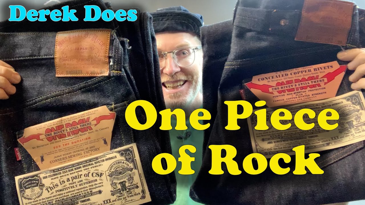 One Piece of Rock Denim jeans. - YouTube