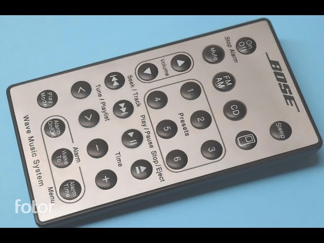Bose Wave Music System Remote Battery Replacement - AWRCC1 AWRCC2