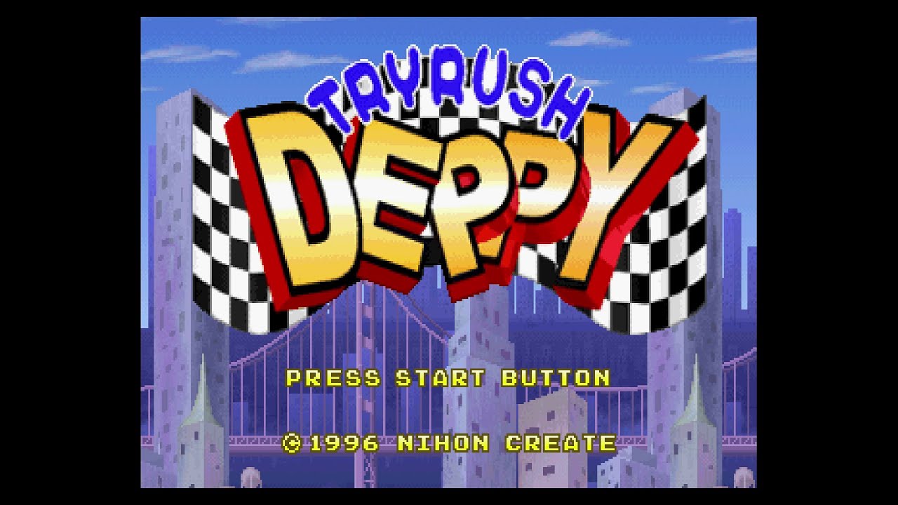 Tryrush Deppy (トライラッシュ デッピー). [SEGA Saturn - System