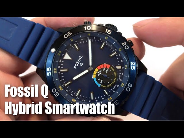 Fossil Q Crewmaster Hybrid Smartwatch Review - YouTube