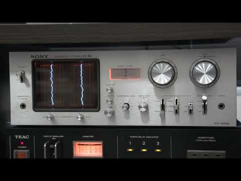 SONY VT-M5 audioscope TV tuner - YouTube