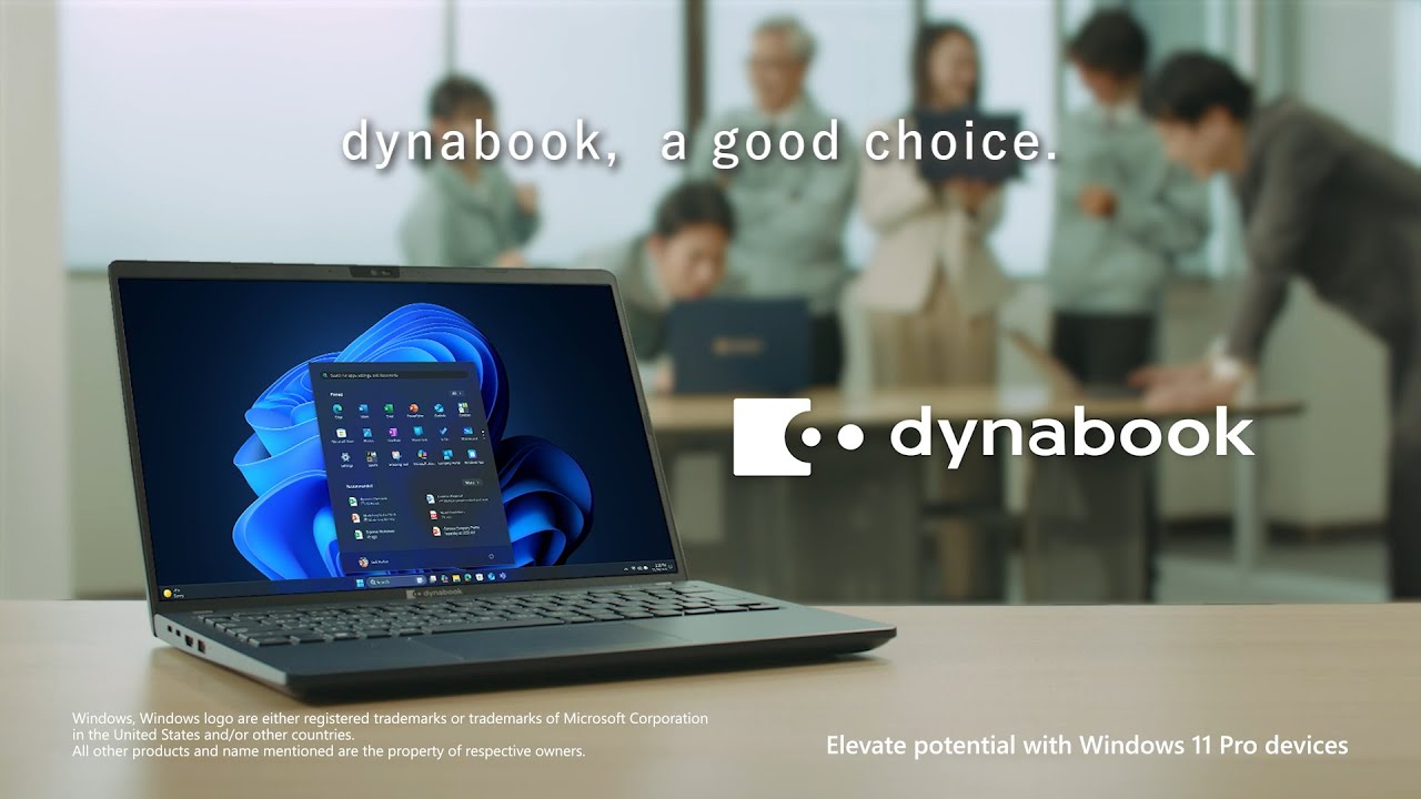 For your people】dynabook Windows 11 Pro - YouTube