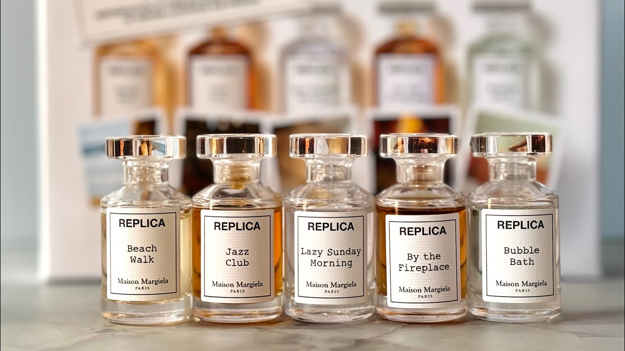 Maison Margiela Replica discovery set, 0.24 oz/ 7 ml in each