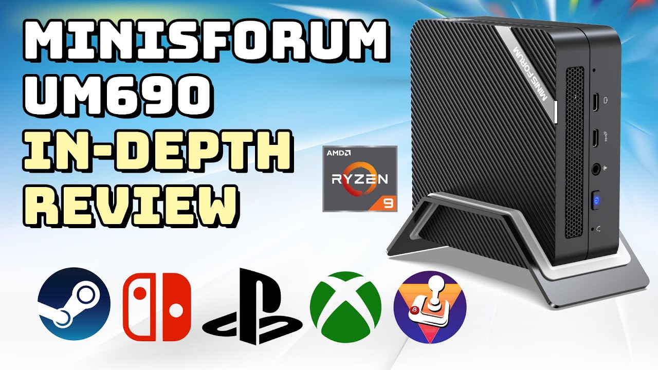 MinisForum UM690 Review (Ryzen 9 6900HX) - YouTube