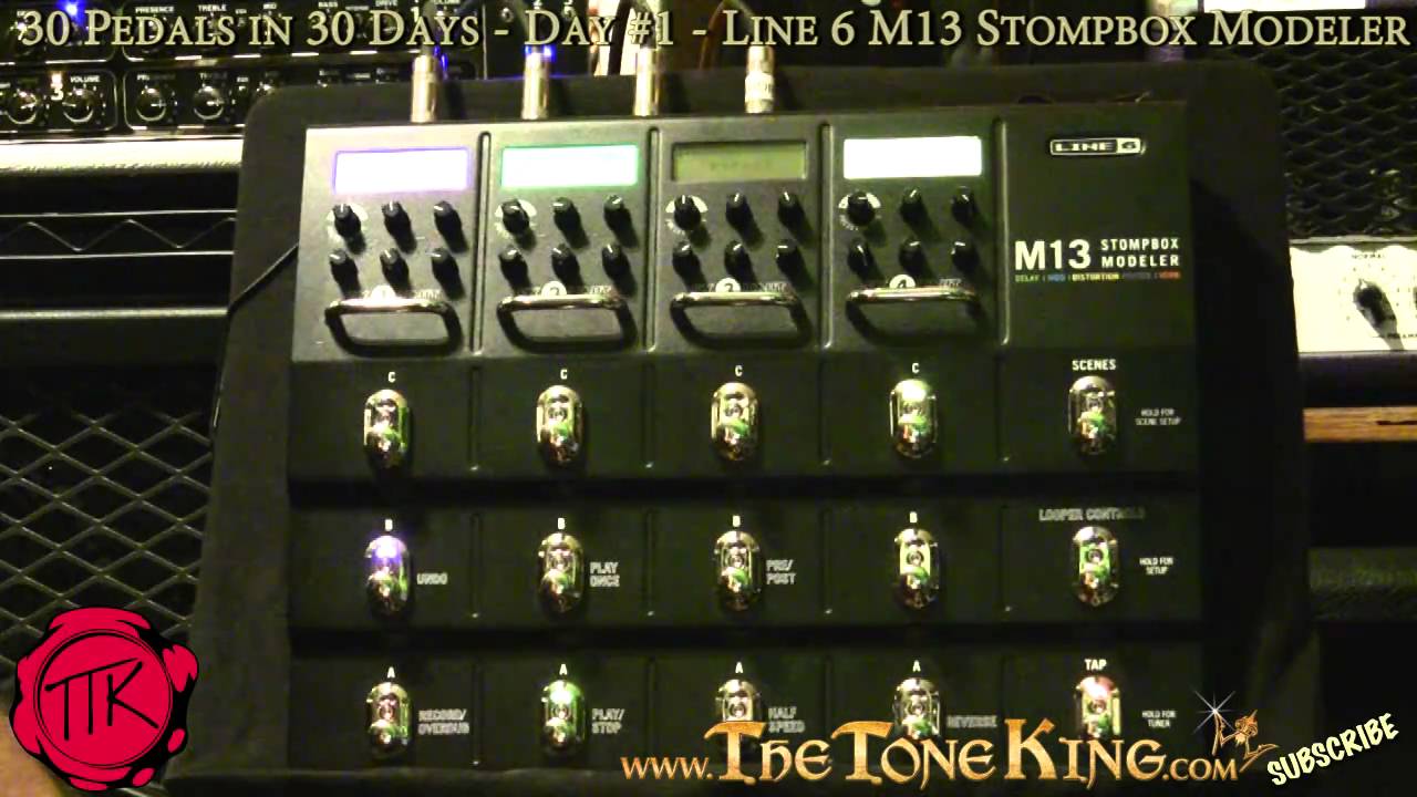 Line 6 M13 Stompbox Modeler - 30 Pedals in 30 Days - Day 1 - 2011