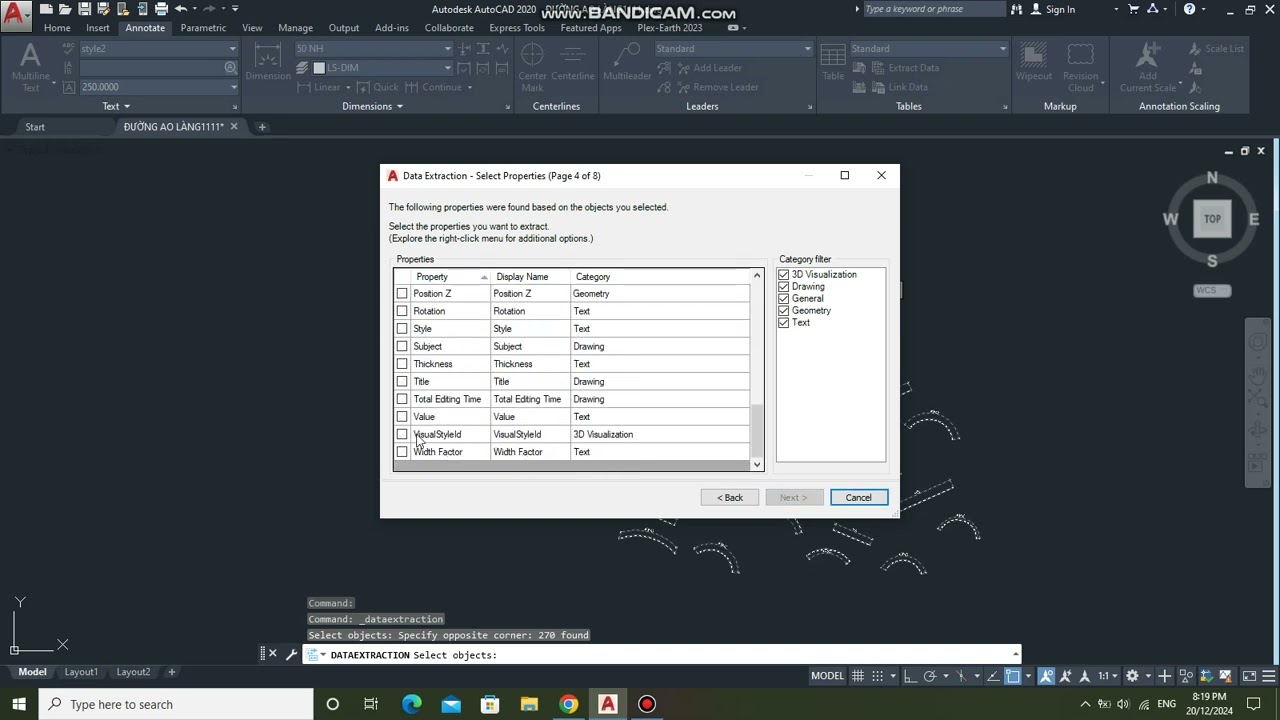 HOW EXPORT DIMENSION FROM AUTOCAD TO EXCEL WITHOUT USING LISP