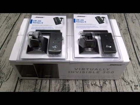 Bose Virtually Invisible 300 Wireless Surround Speakers - YouTube
