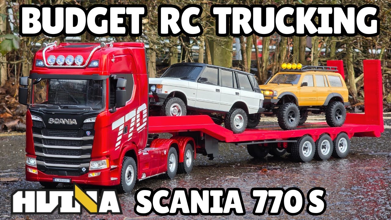 Trucking on a Budget! - Huina 1/18 Scania 770 S RC Truck Review