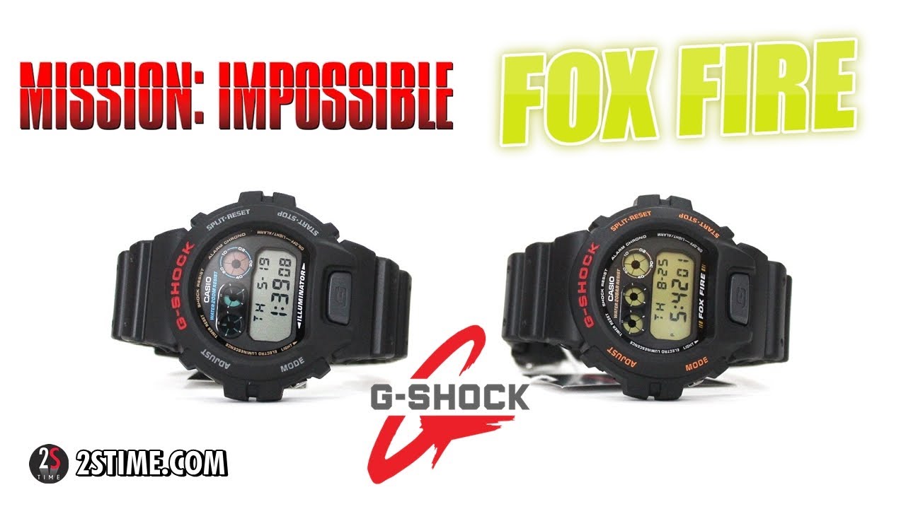 G-Shock DW-6900 Mission Impossible & DW-6900CB Fox Fire - YouTube