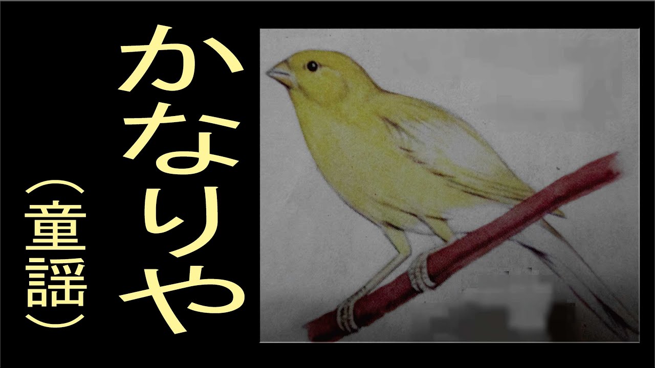 かなりや（童謡 アナログレコード版） - YouTube