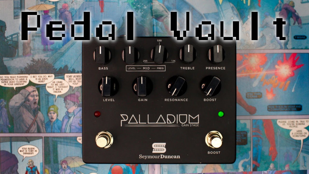 Seymour Duncan Palladium - dual Gain Stage Distortion and Preamp