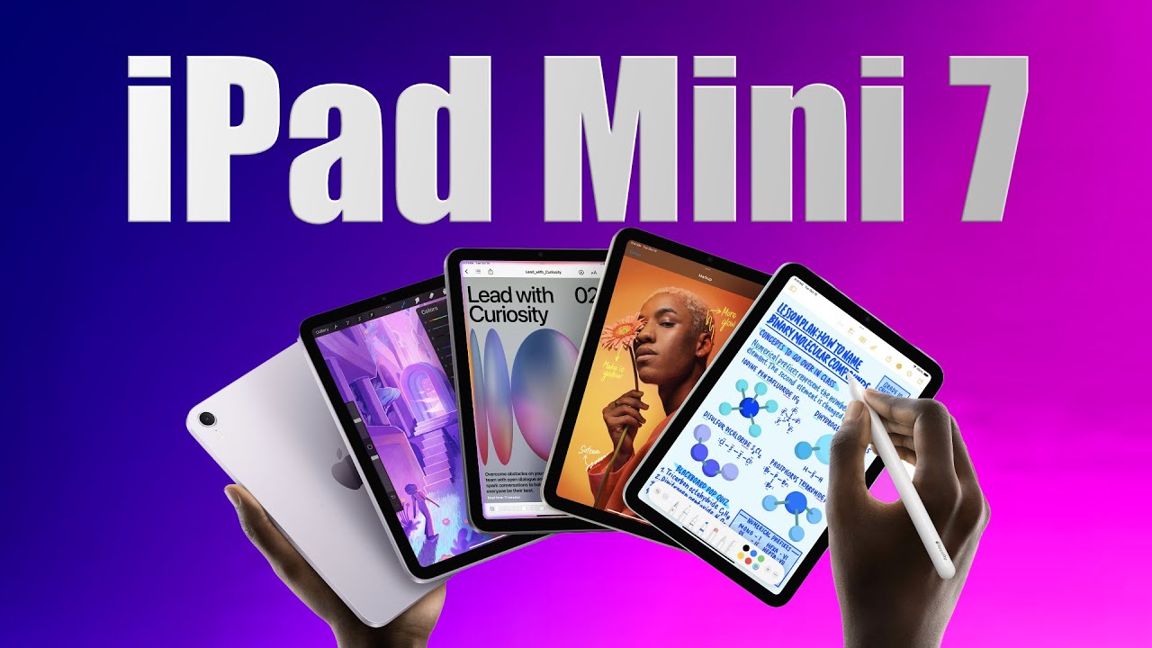 iPad Mini 7 – A17 Pro Chip, Apple Pencil Pro, and More! - YouTube