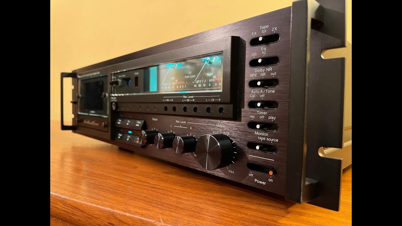 Nakamichi 670zx Three Head Cassette Deck - Restored and Calibrated