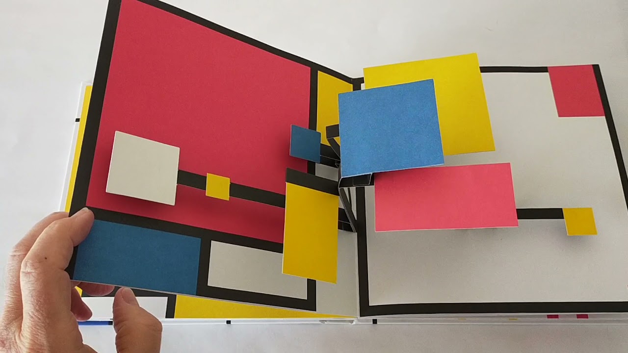 Mondrian Pop-up présenté par Pop-up féerie - YouTube