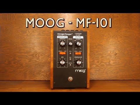 Moog - MF-101 Lowpass Filter - YouTube