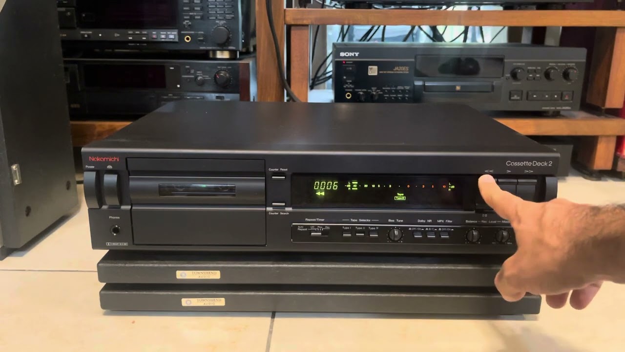 Nakamichi cassette deck 2 - YouTube