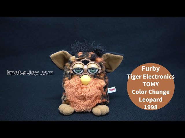 Furby/ファービー・TOMY/トミー(タイガーエレクトロニクス)・ヒョウ柄