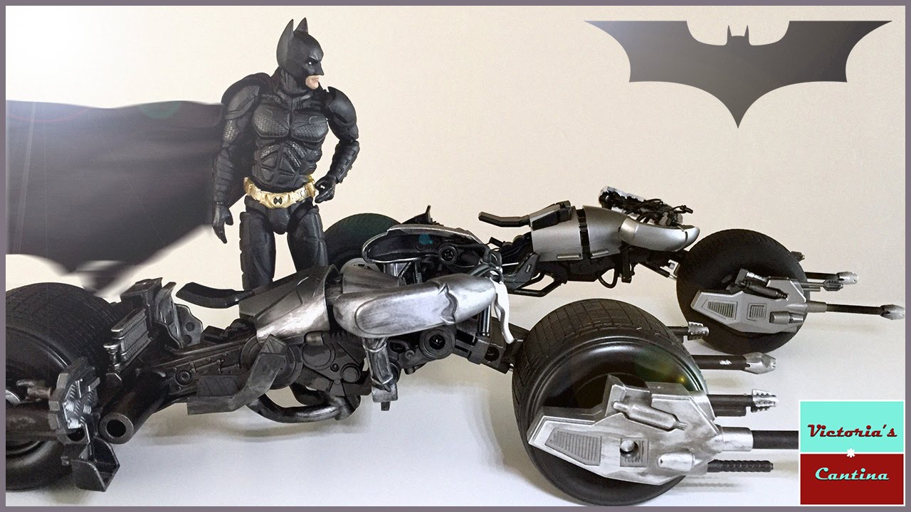 MAFEX vs Mattel Batpod Comparison - YouTube