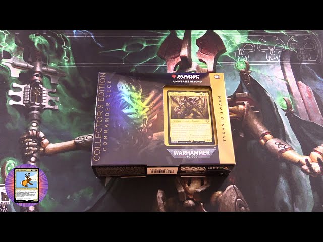 Warhammer 40K MTG Commander Deck: Tyranid Swarm Collectors Edition