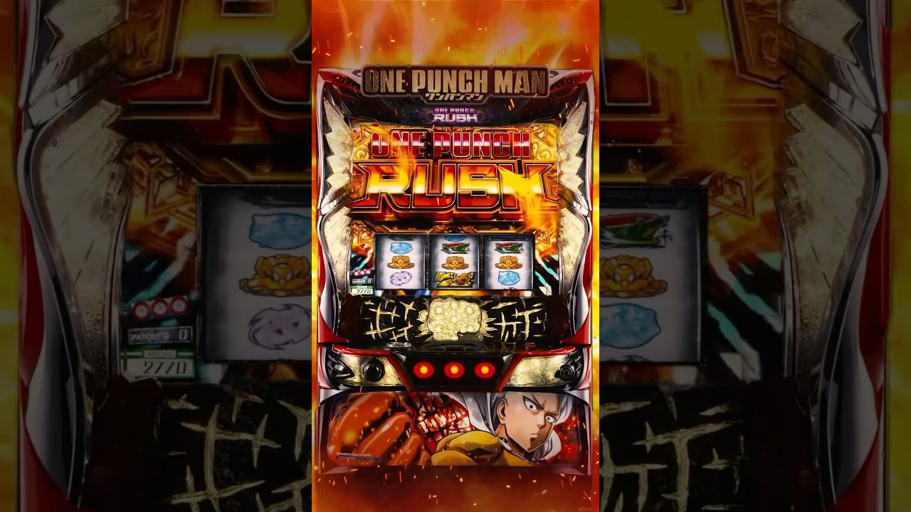 新台】スマスロ「Lワンパンマン」ティザーMOVIE #ワンパンマン