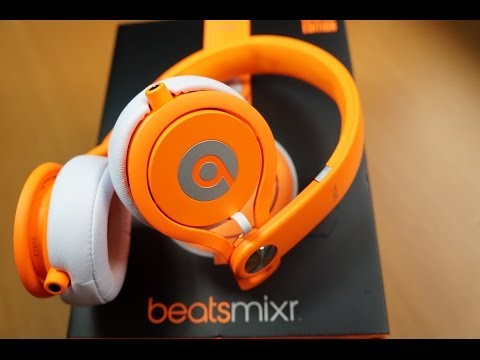 Beats by Dr Dre MIXR NEON ORANGE - YouTube