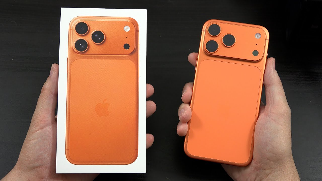 iPhone 17 Pro Max 1TB Cosmic Orange Unboxing! (VERIZON) - YouTube