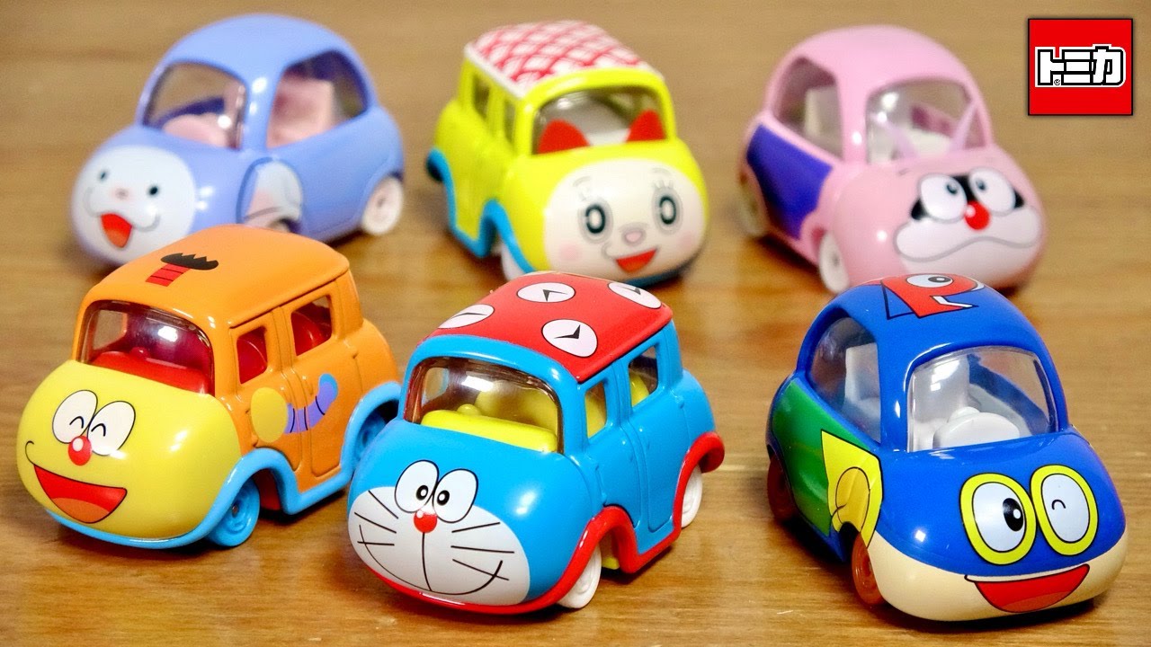 They're all so cute! Tomica Tomica Lottery Fujiko F. Fujio 90th