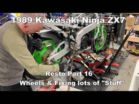 1989 Kawasaki ZX7 Ninja - YouTube