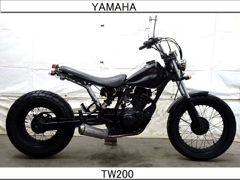 ヤマハ YAMAHA TW200 ロンスイ・スカチューン・スパトラ！これがTW王道