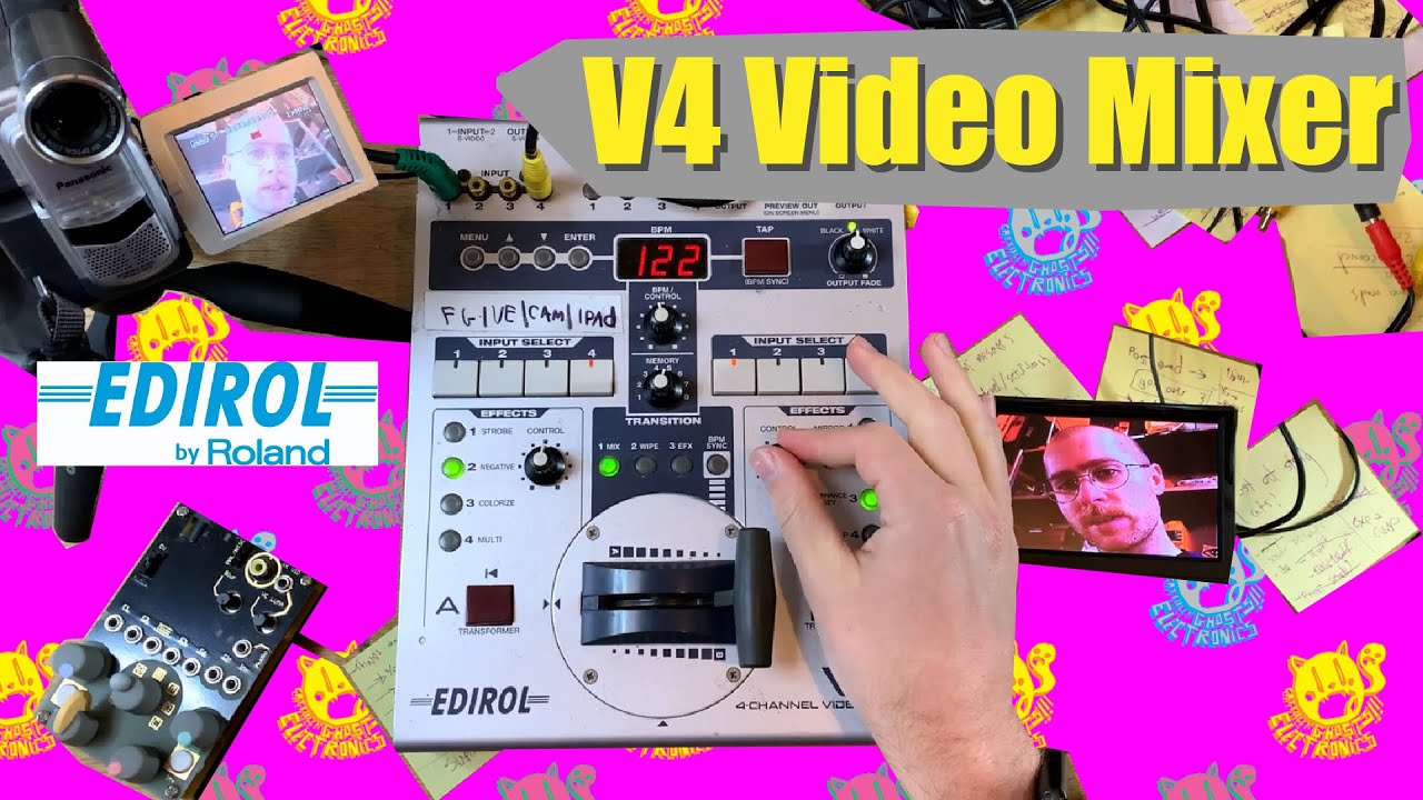 Classic Gear: EDIROL V4 - YouTube