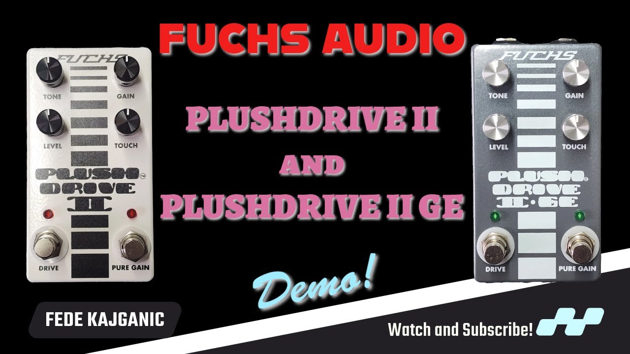 Fuchs Plushdrive II - LED and Germanium - Full Demo! - YouTube