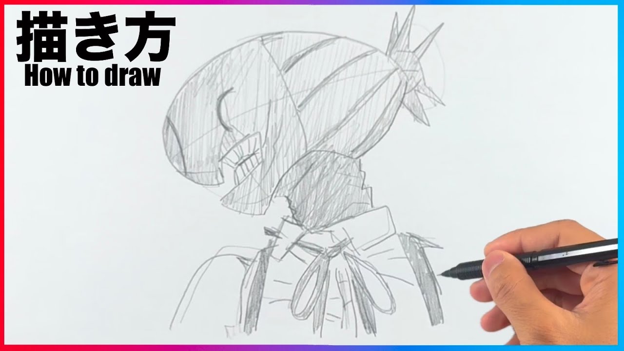 How to Draw Reze (the Bomb Devil) from Chainsawman! #chainsawman