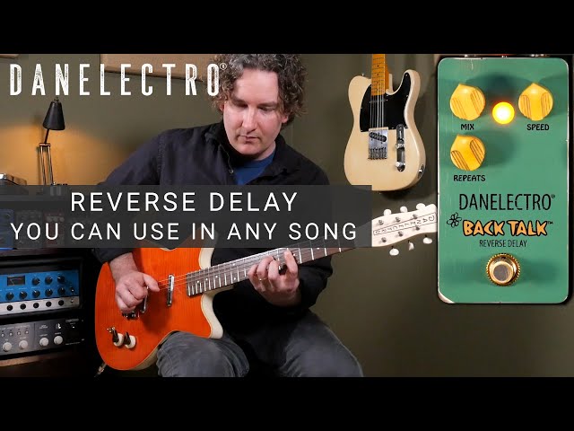 Danelectro Back Talk Reverse Delay - YouTube