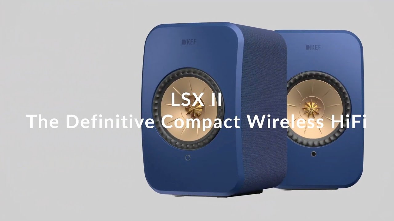 KEF LSX II | コンパクトHiFiワイヤレススピーカー | KEF 日本