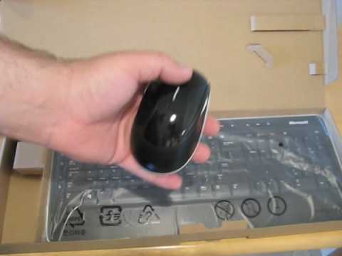 Microsoft Wireless Desktop 3000 - Unboxing - YouTube