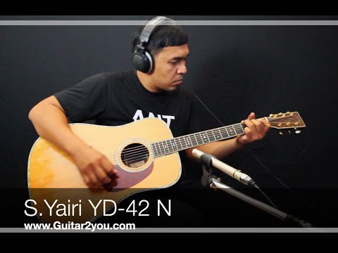 S.yairi YD-42 N ALL SOLID ROSEWOOD - YouTube