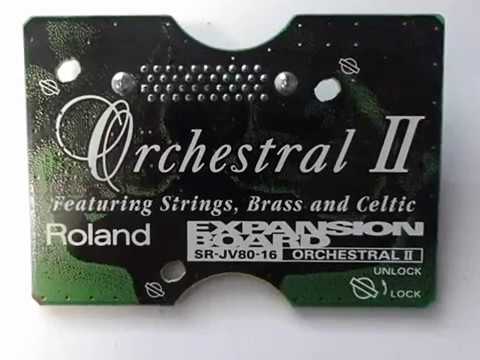 Roland Orchestral II Expansion SR-JV80-16 - Track Demo - YouTube
